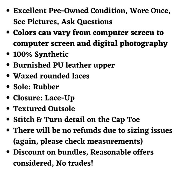 Perry Ellis Portfolio Toby Oxford Tobacco Dark Drown  11 Medium PEJSN17088B-2 - Picture 2 of 9